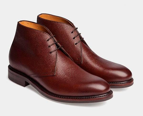 Ботинки Berwick из зернистой кожи