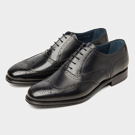 картинка Чёрные оксфорды Berwick 9232 от магазина  Berwickshoes