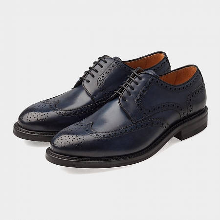 картинка Синие дерби Berwick 4170 от магазина  Berwickshoes