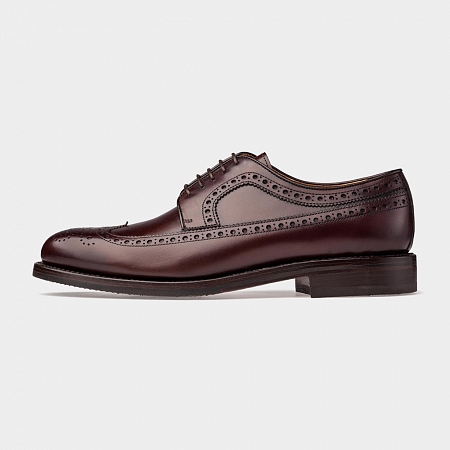 картинка Светло-бордовые дерби Berwick 3681 от магазина  Berwickshoes