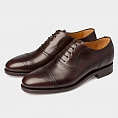 картинка Тёмно-коричневые оксфорды Berwick 2509 от магазина  Berwickshoes