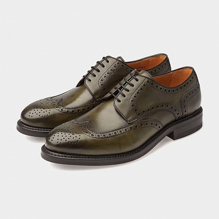 картинка Темно-зеленые Дерби 4170 Sicalf Verde от магазина  Berwickshoes