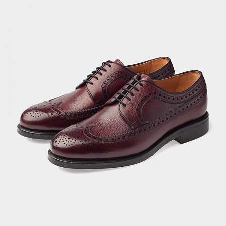картинка Бордовые дерби Berwick 3681 Grain от магазина  Berwickshoes