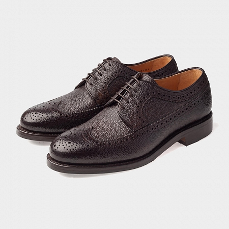 картинка Тёмно-коричневые дерби Berwick 3681 Grain от магазина  Berwickshoes