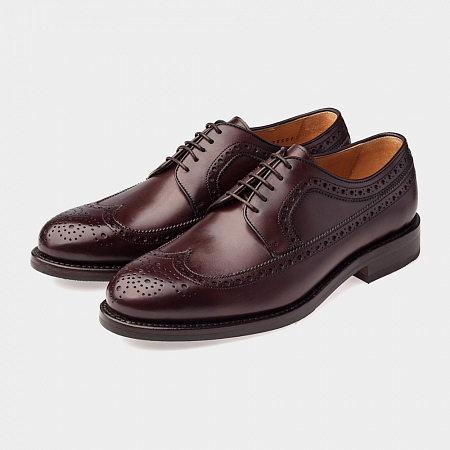 картинка Светло-бордовые дерби Berwick 3681 от магазина  Berwickshoes