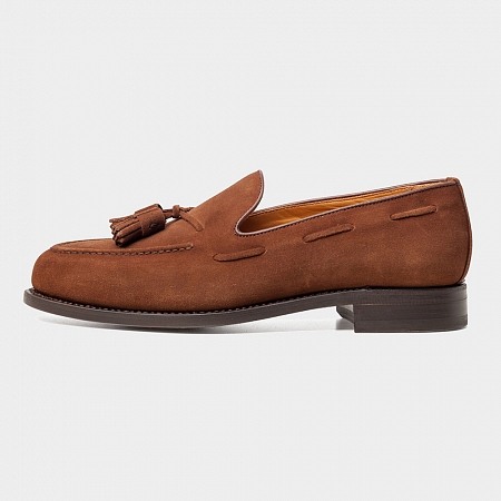 картинка Коричневые замшевые лоферы Berwick 8491 от магазина  Berwickshoes