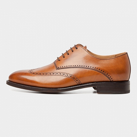 картинка Светло-коричневые оксфорды Berwick 4142 от магазина  Berwickshoes
