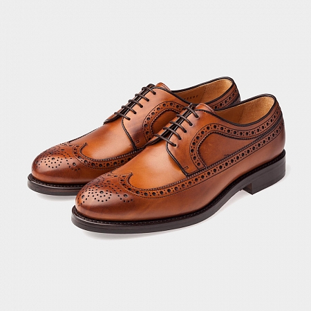 картинка Светло-коричневые дерби Berwick 3681 от магазина  Berwickshoes