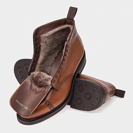 картинка Светло-коричневые ботинки Berwick 482 от магазина  Berwickshoes
