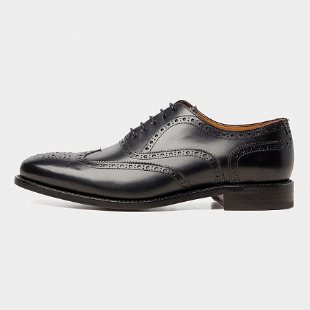 картинка Чёрные оксфорды Berwick 2817 от магазина  Berwickshoes