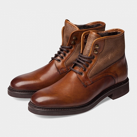 картинка Коричневые ботинки Berwick 438 от магазина  Berwickshoes