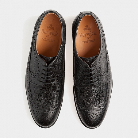 картинка Чёрные дерби Berwick 3681 Grain от магазина  Berwickshoes