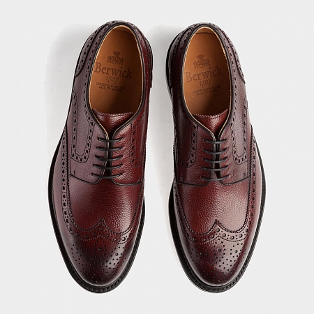 картинка Бордовые дерби Berwick 4170 Grain от магазина  Berwickshoes