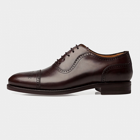 картинка Тёмно-коричневые оксфорды Berwick 2509 от магазина  Berwickshoes