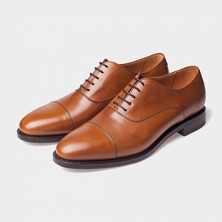 картинка Светло-коричневые оксфорды Berwick 3010 от магазина  Berwickshoes