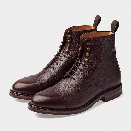 картинка Тёмно-бордовые ботинки Berwick 321 от магазина  Berwickshoes