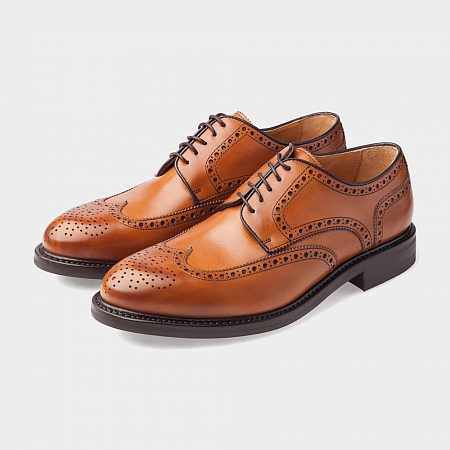 картинка Светло-коричневые дерби Berwick 4170 от магазина  Berwickshoes
