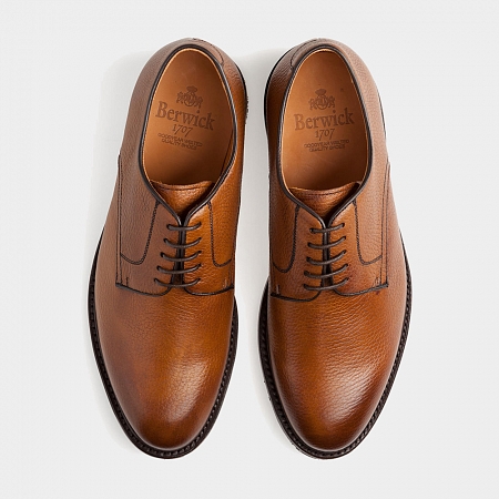 картинка Светло-коричневые дерби Berwick 4169 Grain от магазина  Berwickshoes