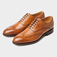 картинка Светло-коричневые оксфорды Berwick 4142 от магазина  Berwickshoes