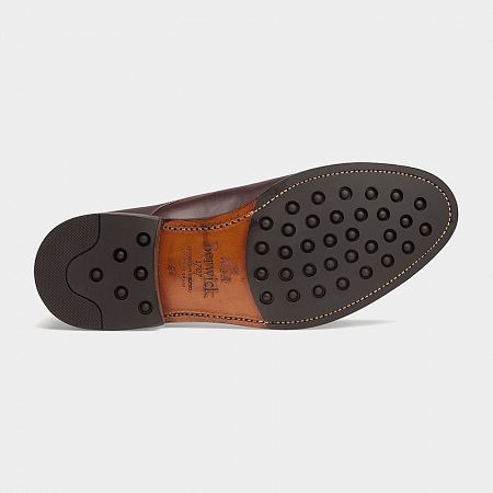 картинка Тёмно-бордовые дерби Berwick 4169 Vegano Moka от магазина  Berwickshoes
