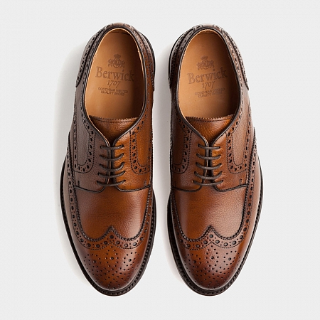 картинка Коричневые дерби Berwick 4170 Grain от магазина  Berwickshoes