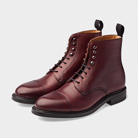 картинка Бордовые ботинки Berwick 321 от магазина  Berwickshoes
