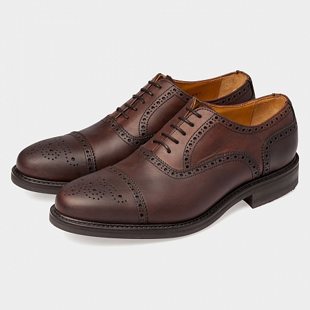 картинка Тёмно-коричневые оксфорды Berwick 3182 от магазина  Berwickshoes