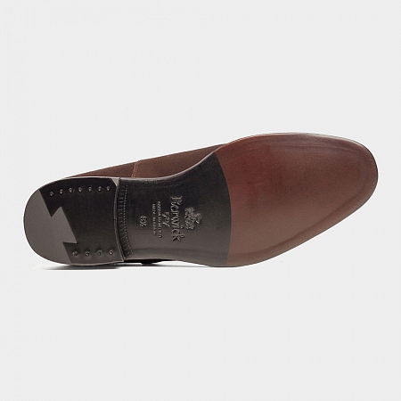 картинка Тёмно-коричневые замшевые оксфорды Berwick 6824 от магазина  Berwickshoes