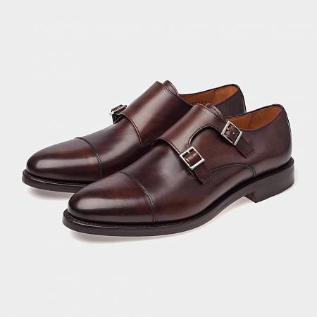 картинка Тёмно-коричневые монки Berwick 3637 от магазина  Berwickshoes