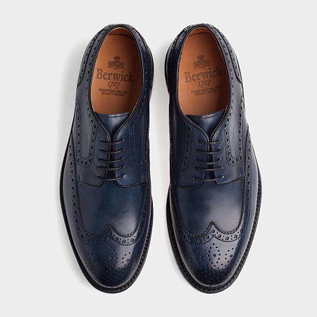 картинка Синие дерби Berwick 4170 от магазина  Berwickshoes