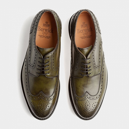 картинка Темно-зеленые Дерби 4170 Sicalf Verde от магазина  Berwickshoes